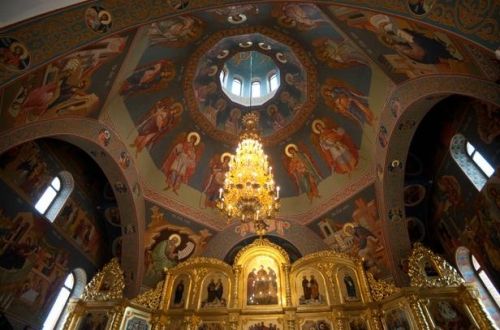 Holy Protection Church in the village of Boyevoye