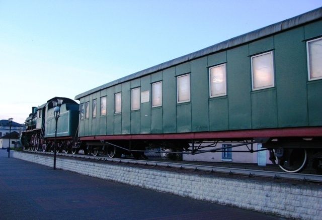  Monument-museum steam locomotive SU 216-32, Smila 
