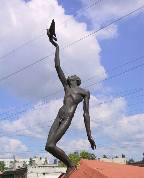 The Monument in Memory of 20 thousand civilians shot during the German occupation 