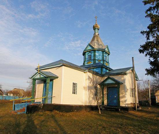 The Intercession Church in Sevastyanovka