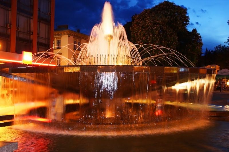 The Fountain on Vecheva Square