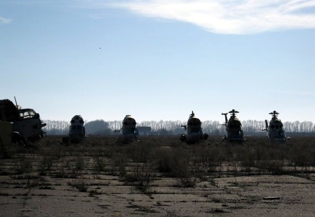 Cemetery of aircrafts, Poltava