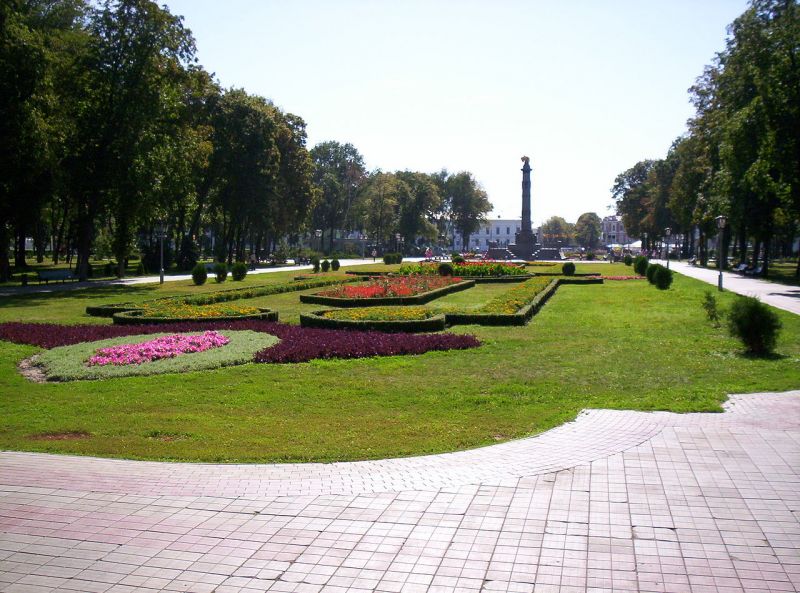  Architectural Ensemble of Poltava - Round Square 