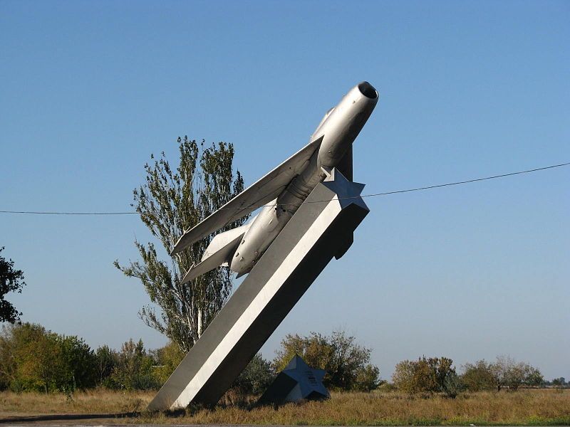 The MiG-19 airplane, Chernobaevka