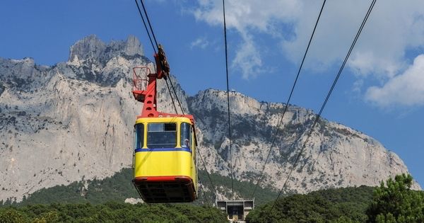 The Mishor-Ai-Petri cable car 