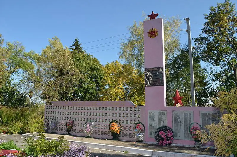Памятный знак в честь воинов-односельчан, Жердя