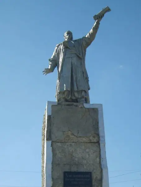Памятник Богдану Хмельницкому, Токмак