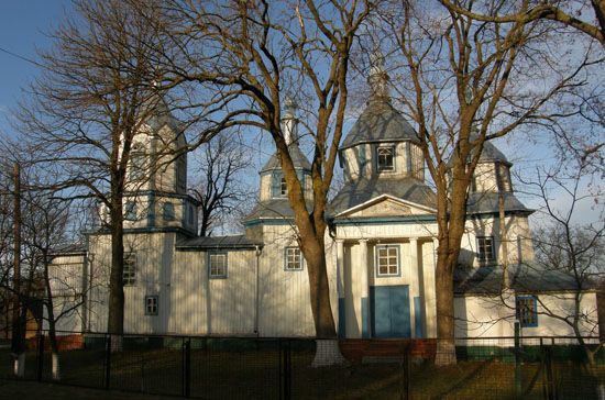  The Transfiguration Church in the village of Kirovo 