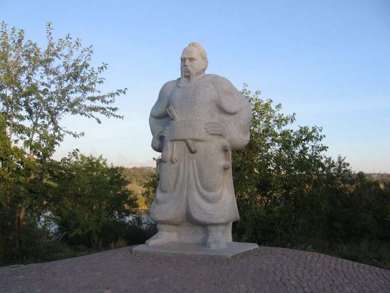 Monument to Taras Bulba, Zaporozhye