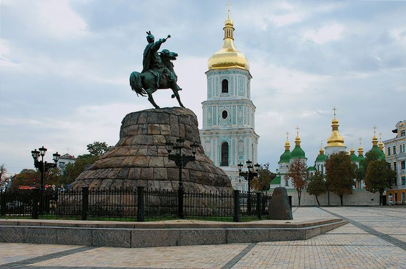 Памятник Богдану Хмельницкому, Киев