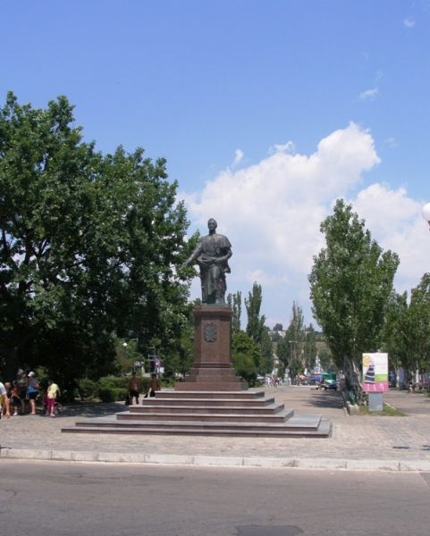 Памятник графу Воронцову, Бердянск