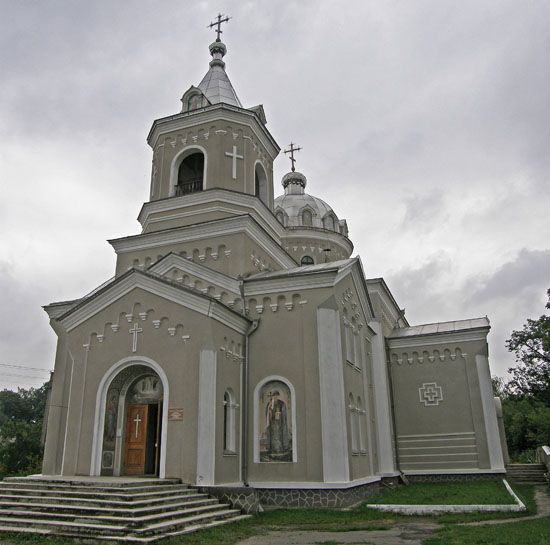 Transfiguration Cathedral in Zvenigorodka