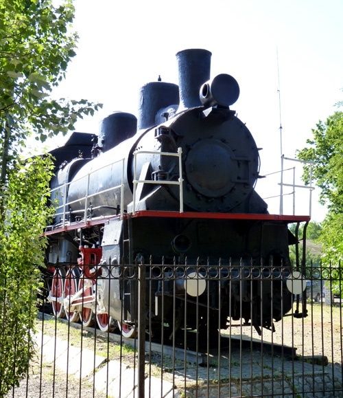 Steam engine Em-731-23, Melitopol