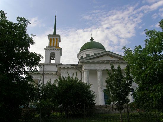 Троицкая церковь в Гельмязове
