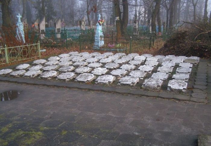 The old Polish cemetery, Kovel