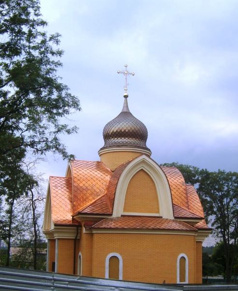  Chapel Temple in honor of the Resurrection of Christ, Zaporozhye 