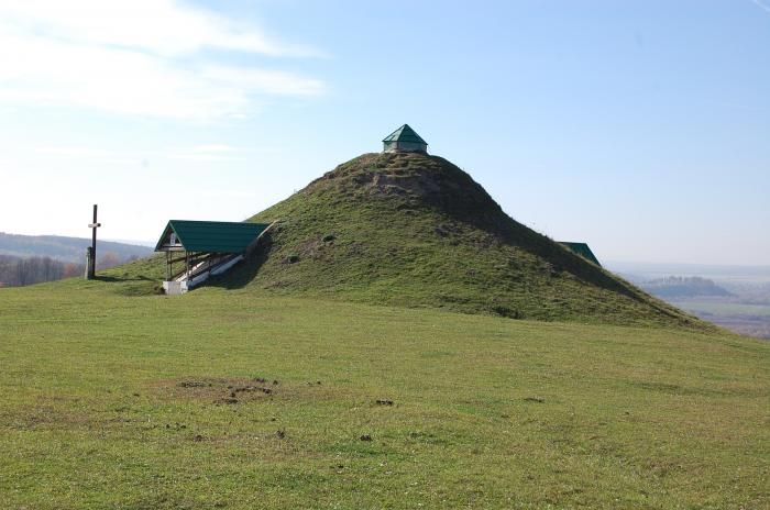 Курган Галичина могила, Крылос