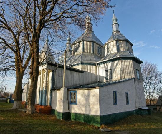 Преображенская церковь в селе Кирово