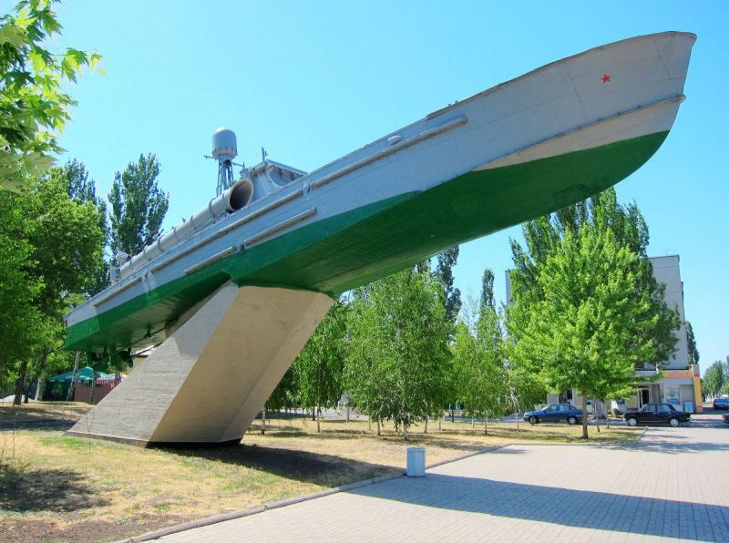 Monument Torpedo boat, Berdyansk