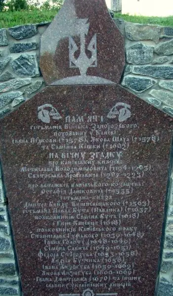 Памятник Ивану Подкове, Канев