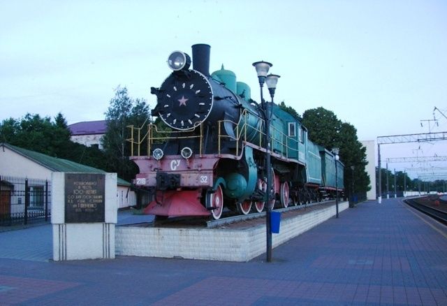  Monument-museum locomotive SU 216-32, Smila 