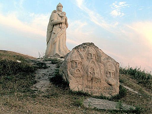 Дружківський парк кам'яних скульптур« Святогор »
