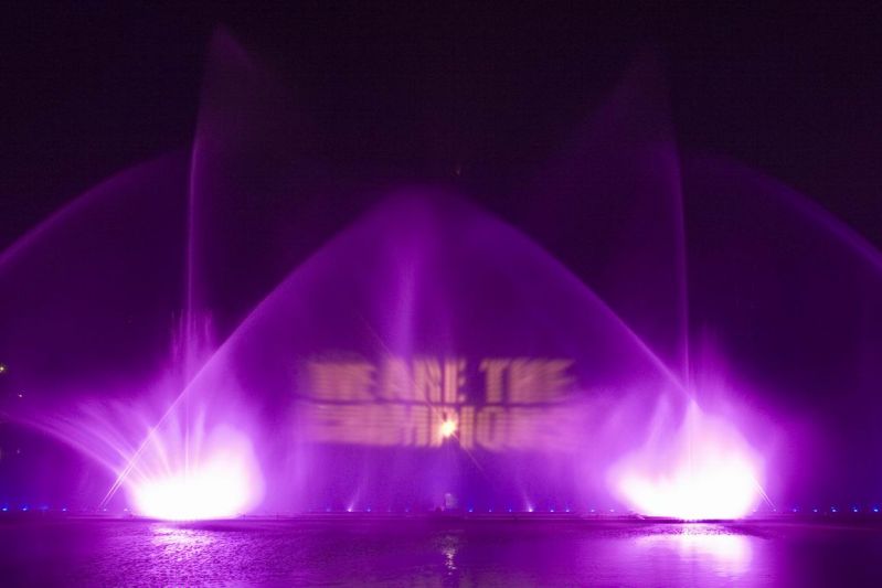  Винниц ий Світломузичний фонтан «Рошен» 