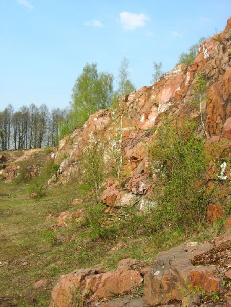 Granite protrusion Krasnaya Gorka, Korosten