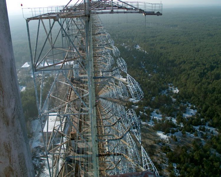 Радіолокаційна станція« Дуга », Чорнобиль