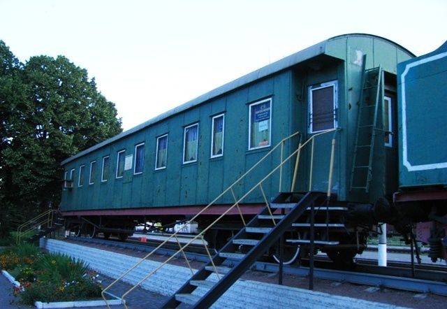 Monument-museum locomotive SS 216-32, Smila