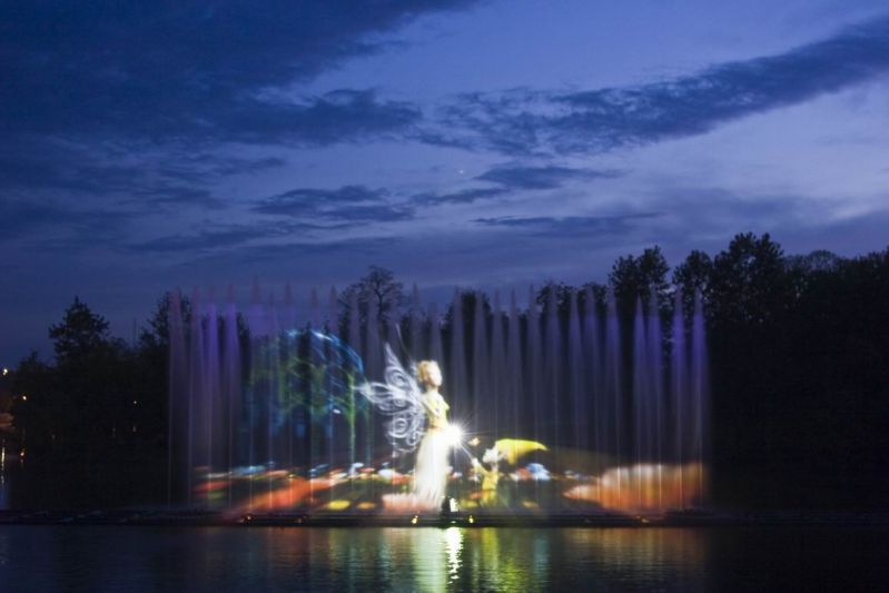 Винницкий Светомузыкальный фонтан «Рошен»