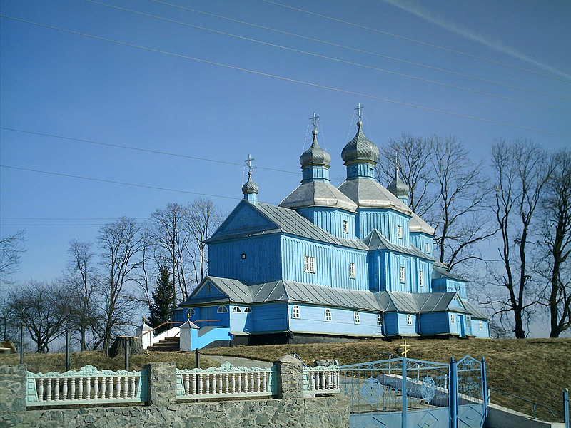 Воскресенская церковь, Старый Кривин