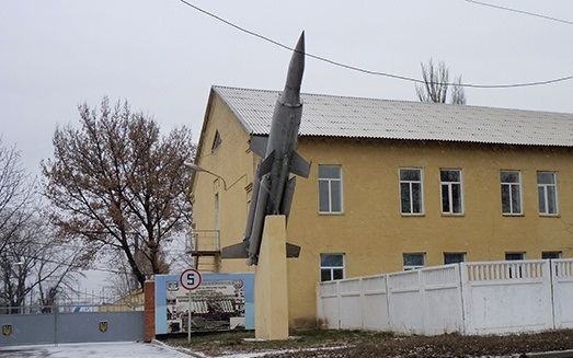 The monument of the rocket ZK