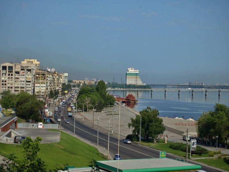 The Dnipro Embankment