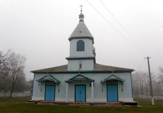 Церковь Св. Параскевы в Собковке