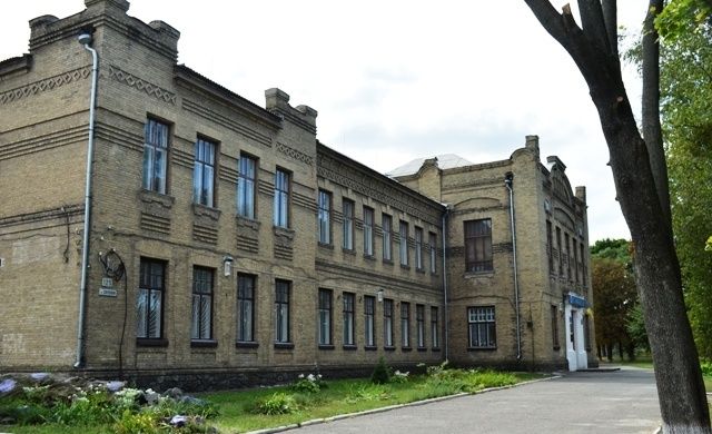 The building of the male gymnasium, Smila