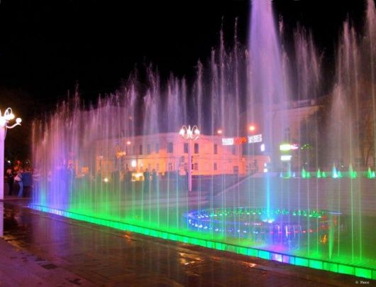 Fountains near KhNATOB