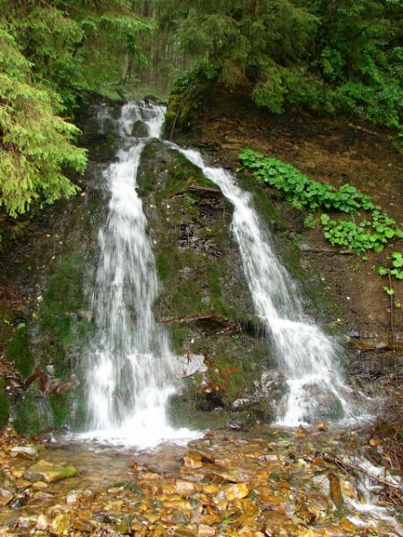Saladruchil waterfall, Bystrica