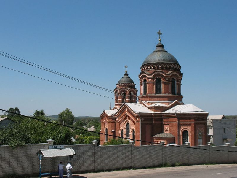 Borisoglebsk Church, Water