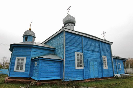  Петропавлівська церква в селі Чернявка 