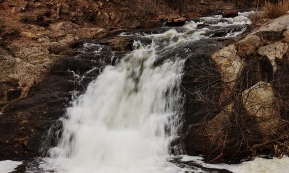 Waterfall near Novopavlovka