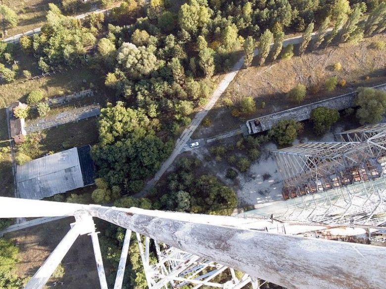 Радіолокаційна станція« Дуга », Чорнобиль