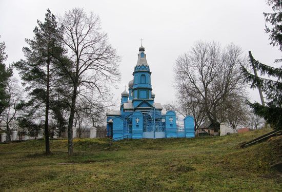 Успенская церковь в Жаботине