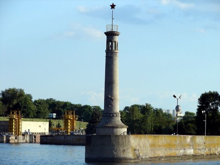 Lighthouse in the Port, Zaporozhye