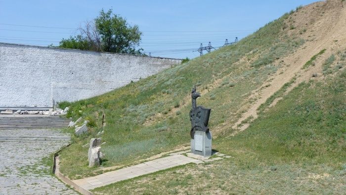 Cossack mound on Khortitsa, Zaporozhye