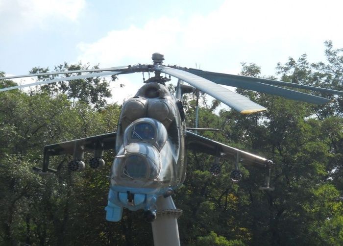  Mi-24 helicopter, Zaporozhye 