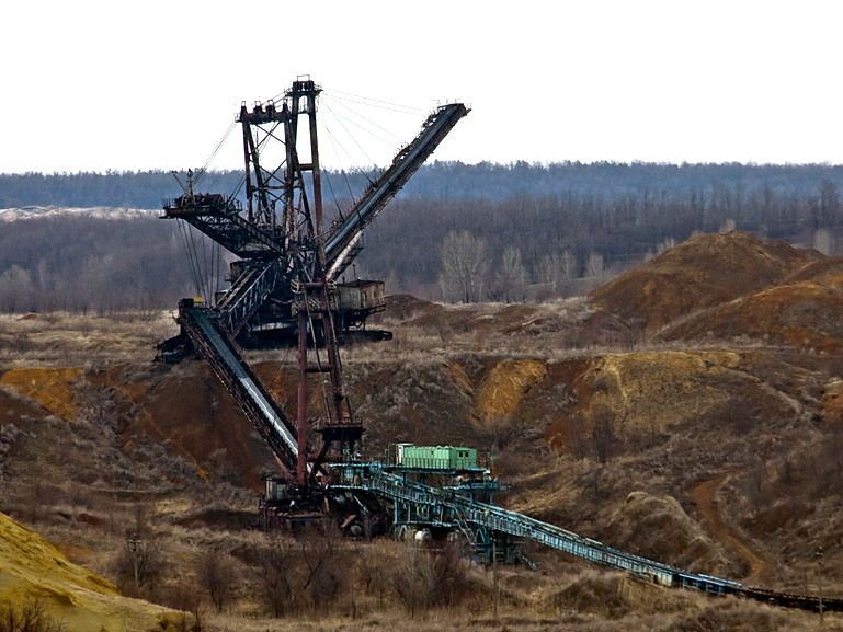 Morozovsky coal mine, Alexandria