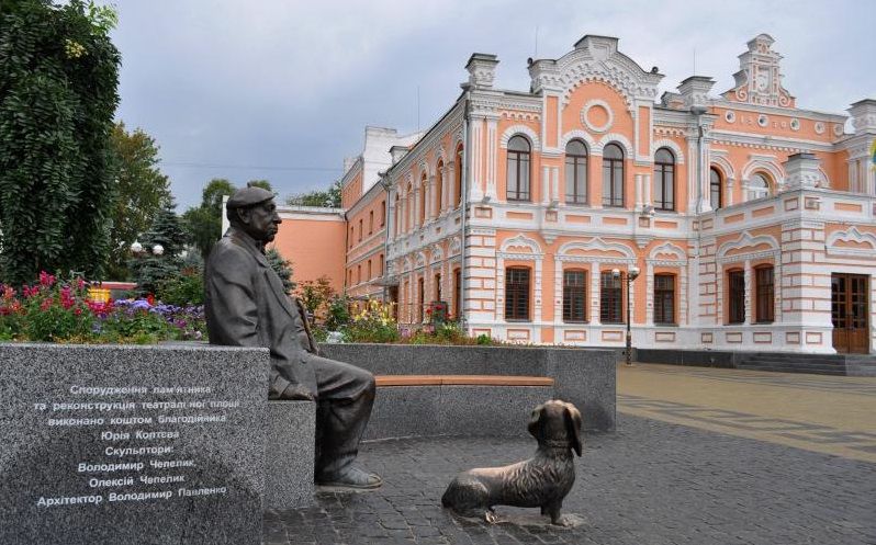 Памятник Николаю Яковченко, Прилуки