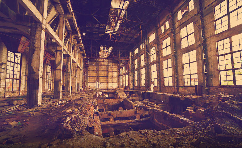  Abandoned chemical plant 