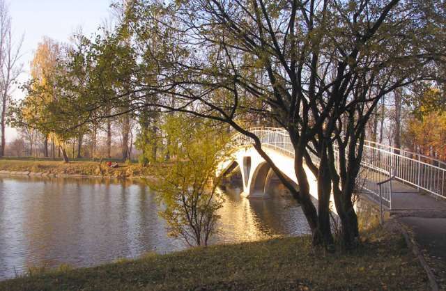 Мост на остров Любви, Ивано-Франковск